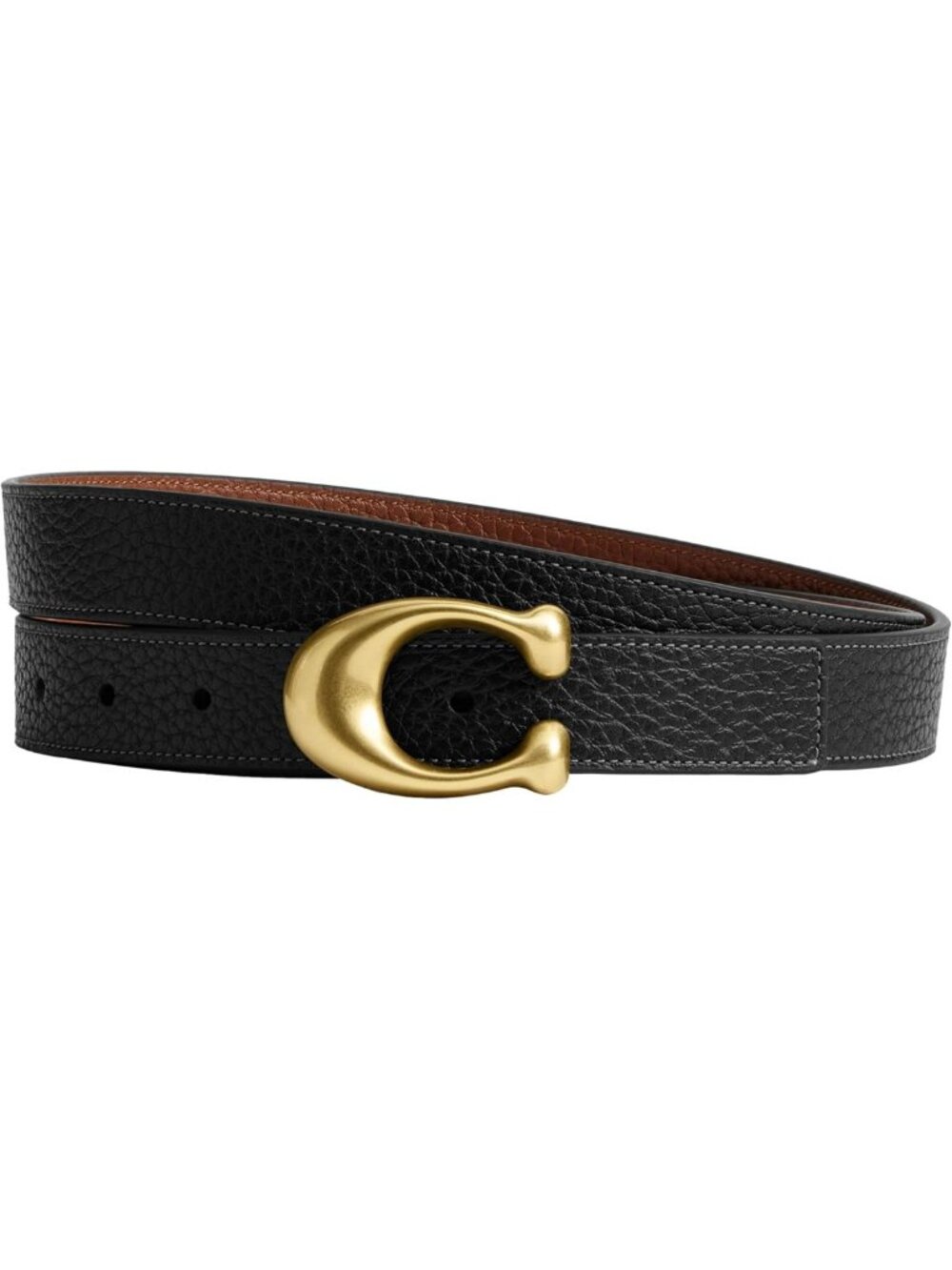 Sculpted C Reversible Belt - 25mm Stylish & Versatile Accessory for Any Outfit